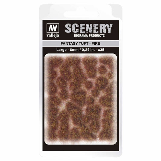 VALSC431 Fire Fantasy Tuft Large 6mm / 0.24 in. Vallejo Paints Main Image
