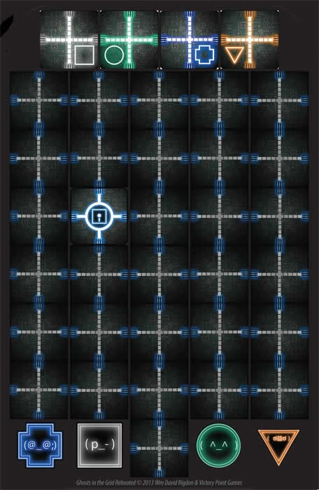 VPG02005 Ghosts Of The Grid Reboot Board Game Victory Point 5th Image