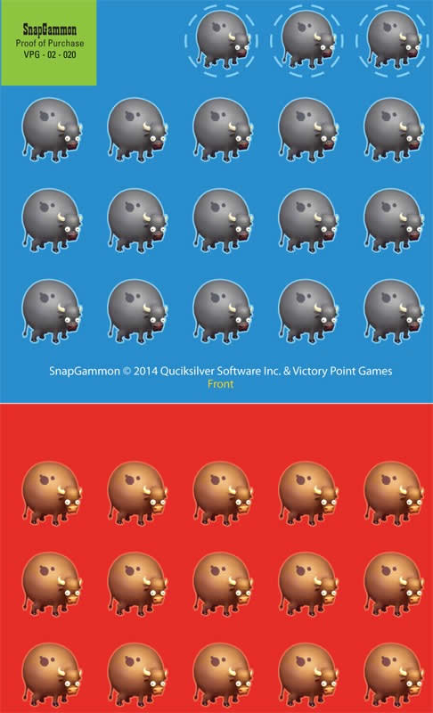 VPG02020 Snapgammon Board Game Victory Point 4th Image