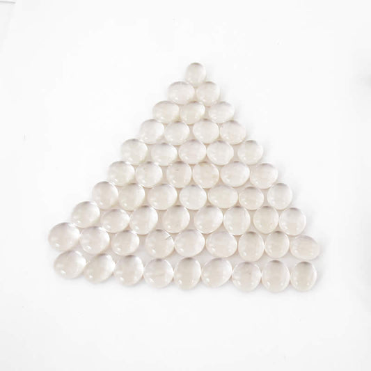 WCX01134 Crystal Pink Gaming Stones 12 - 14mm (40 or More) Chessex Main Image