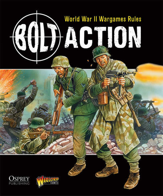 WLGWGB001 Bolt Action Rulebook Miniature Game Worlord Games Main Image