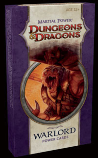 WOC24282 Martial Power Cards Warlord Deck D&D 4th Edition RPG Main Image