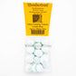 WON0138 Gentle Blue Gaming Counter Tokens Aprox 19mm Pack of 22 2nd Image