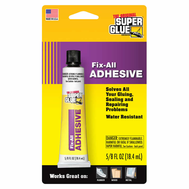 WONDS050 Super Glue Fix-All Adhesive 5/8oz (18.4ml) Tube Main Image