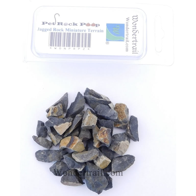 WONPRP2 Jagged Rock Miniature Terrain Pet Rock Poop Series 2nd Image