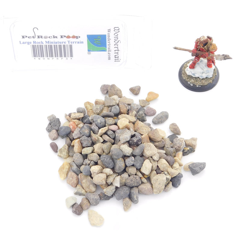 WONPRP3 Large Rock Miniature Terrain Pet Rock Poop Series Main Image