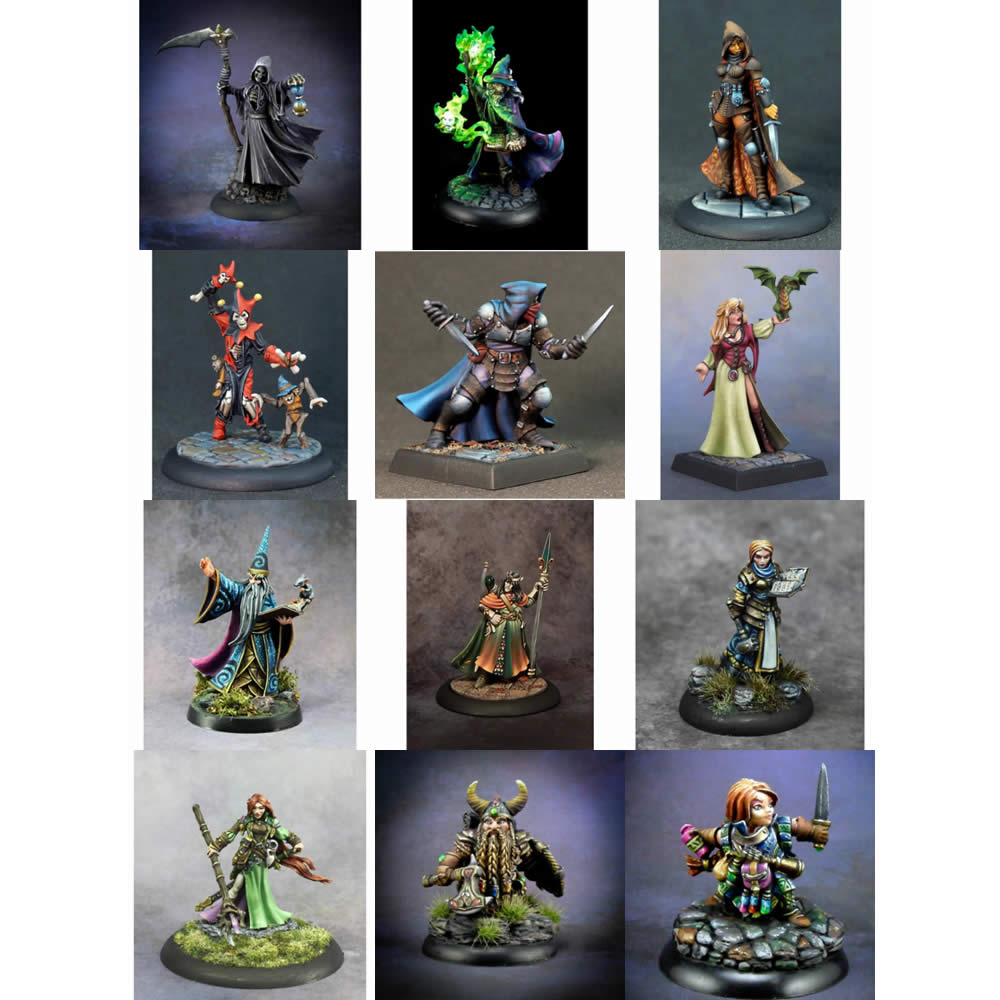 WONRP7517 Reaper 25th Anniversary Miniature Set Reaper Miniatures Main Image
