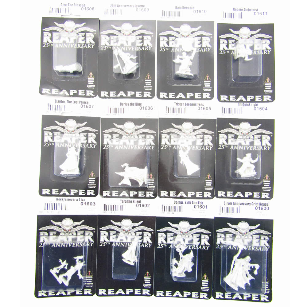 WONRP7517 Reaper 25th Anniversary Miniature Set Reaper Miniatures 2nd Image