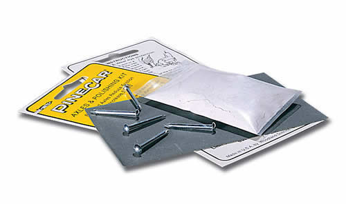 WOOP359 Pinecar Axle Polishing Kit by Woodland Scenics Main Image