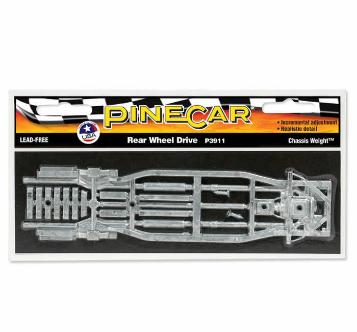 WOOP3911 Rear Wheel Drive Chassis Weight Woodland Scenics Main Image