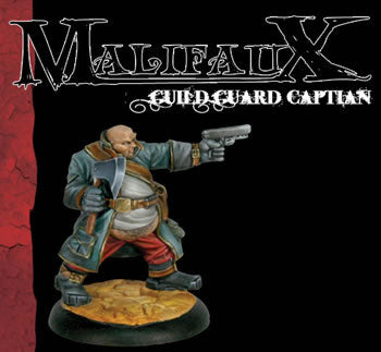 WYR1025 Guild Guard Captain - Guild Faction by Wyrd Miniatures Main Image