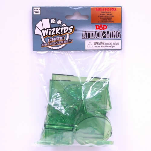 WZK71686 Dungeons and Dragons Attack Wing Green Faction Base WizKids Main Image