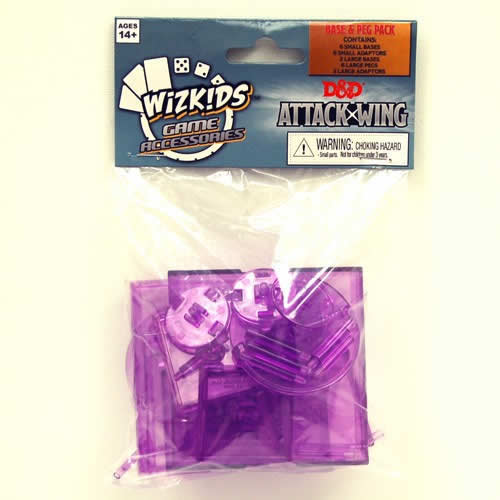 WZK71689 Dungeons and Dragons Attack Wing Purple Faction Base WizKids Main Image