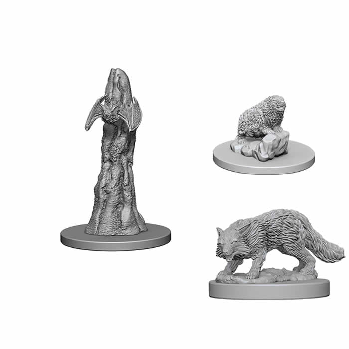 WZK72580 Familiars Pathfinder Battles Miniatures Unpainted WizKids Main Image