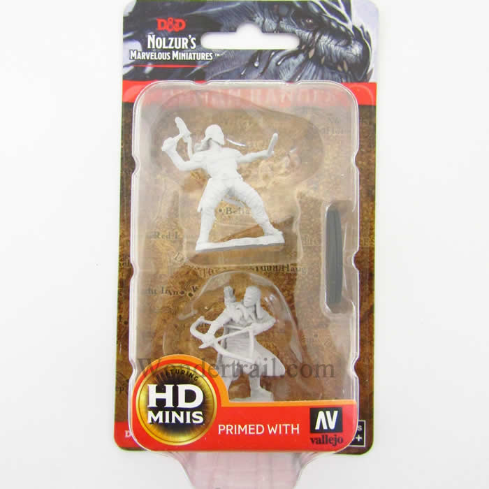 WZK72635 Human Male Ranger Nozurs Marvelous Miniatures D & D Unpainted 2nd Image