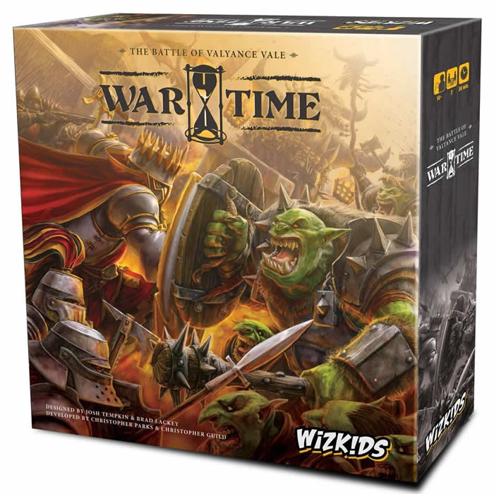 WZK72810 Wartime The Battle of Valyance Vale Board Game WizKids Main Image