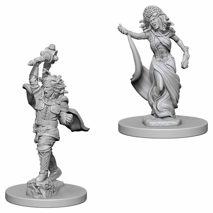 WZK73191 Medusas Nozurs Marvelous Miniatures D & D Unpainted Main Image