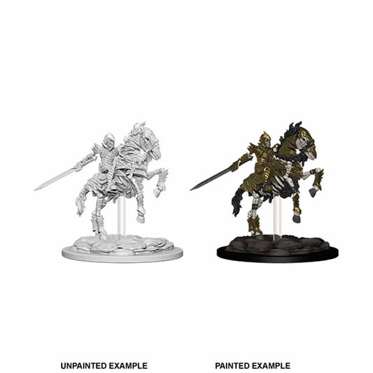 WZK73359 Skeleton Knight on Horse Miniatures Pathfinder Battles Deep Cuts Main Image