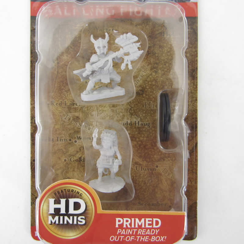 WZK73387 Female Halfling Fighter Nozurs Marvelous Miniatures D & D 2nd Image