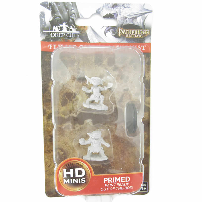WZK73721 Female Goblin Alchemist Pathfinder Battles Deep Cuts Miniatures 2nd Image