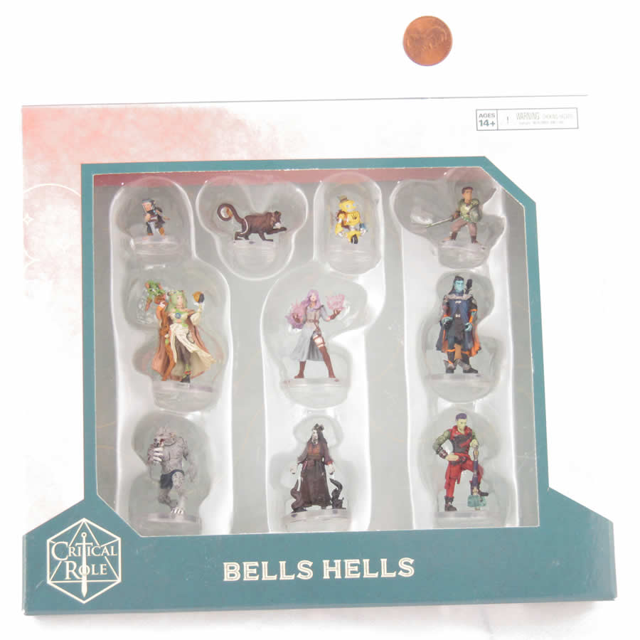 WZK74269 Bells Hells Miniatures Figure Critical Role Pre-painted Minis