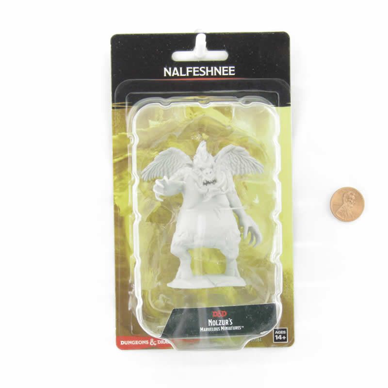 WZK90084 Nalfeshnee Monster Nozurs Marvelous Miniatures D&D Unpainted Miniatures Main Image