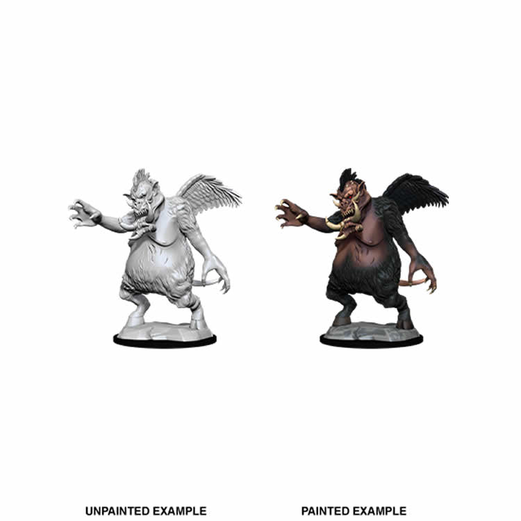WZK90084 Nalfeshnee Monster Nozurs Marvelous Miniatures D&D Unpainted Miniatures 2nd Image