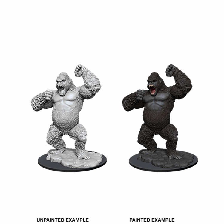 WZK90090 Giant Ape Monster Nozurs Marvelous Miniatures D&D Unpainted Miniatures 2nd Image