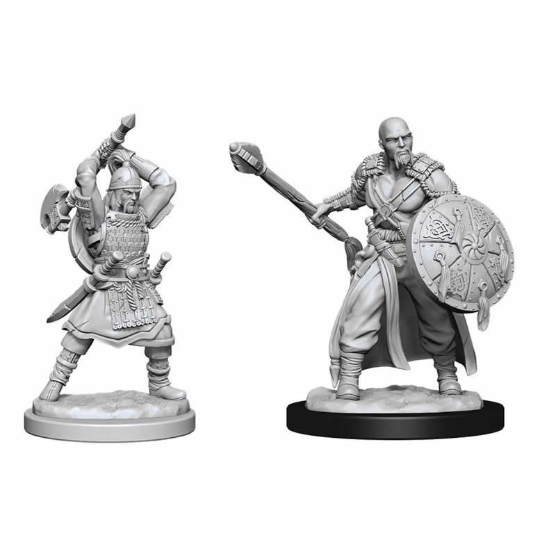 WZK90138 Human Barbarian Male Nozurs Marvelous Miniatures D&D Unpainted Miniatures Main Image
