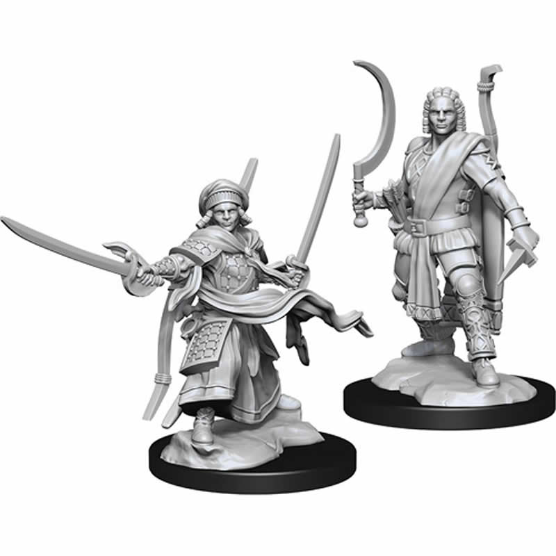 D&D Nolzurs Marvelous Unpainted Miniatures Pack of 2 Human