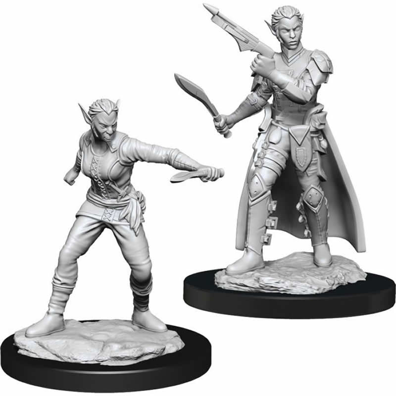 WZK90148 Shifter Rogue Female Nozurs Marvelous Miniatures D&D Unpainted Miniatures Main Image
