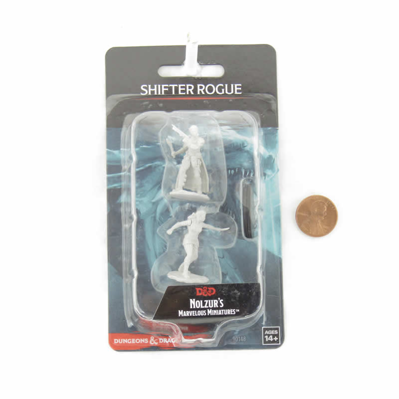 WZK90148 Shifter Rogue Female Nozurs Marvelous Miniatures D&D Unpainted Miniatures 2nd Image