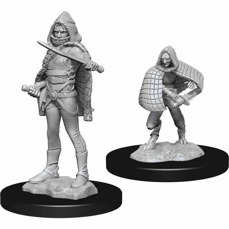 WZK90156 Darkling Elder and Darklings Nozurs Marvelous Miniatures D&D Unpainted Miniatures Main Image