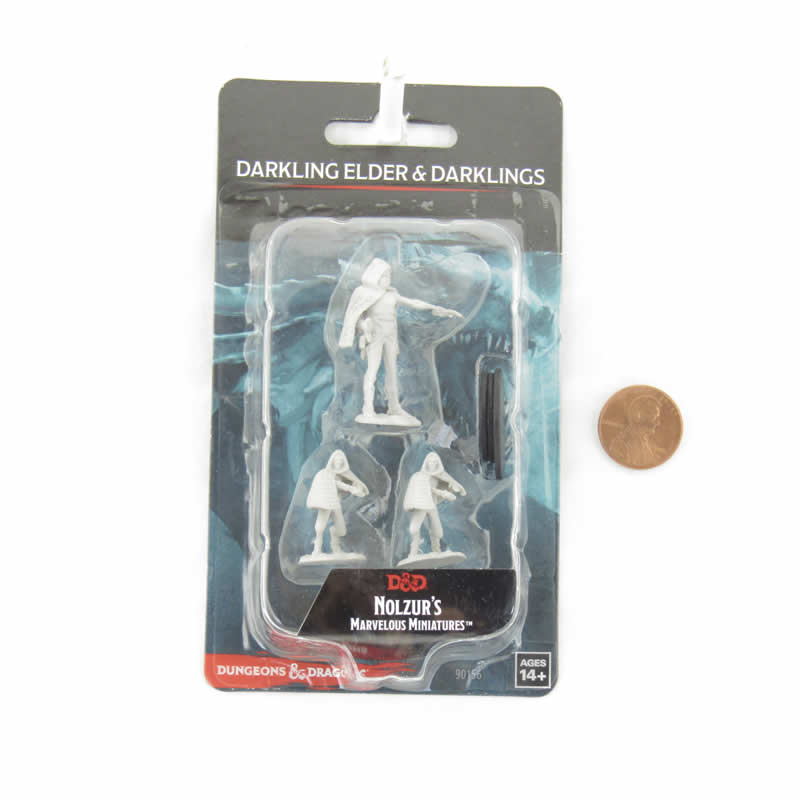 WZK90156 Darkling Elder and Darklings Nozurs Marvelous Miniatures D&D Unpainted Miniatures 2nd Image