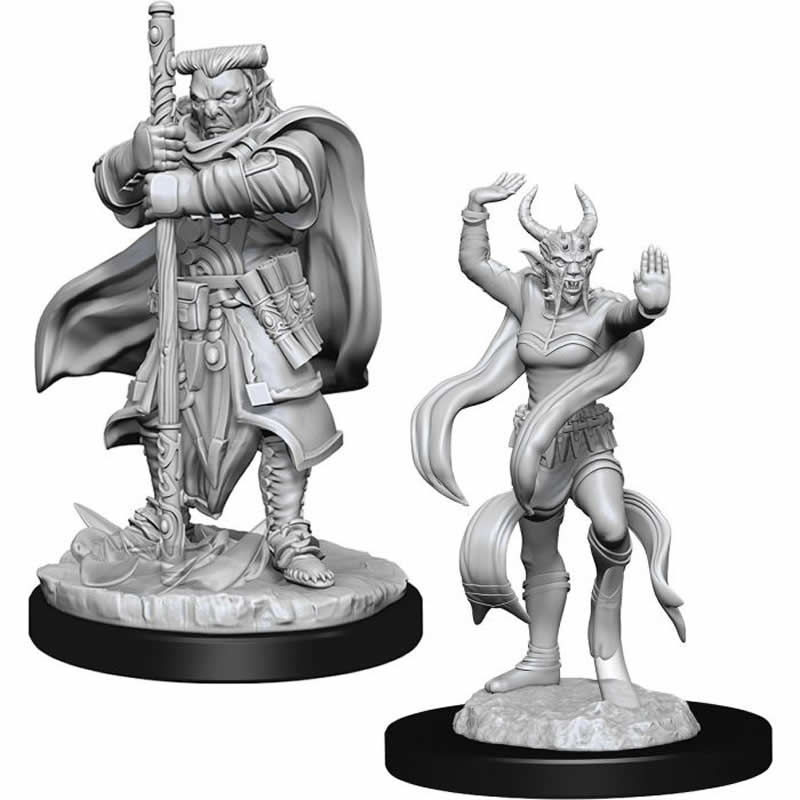 WZK90159 Hobgoblin Devastator and Iron Shadow Nozurs Marvelous Miniatures D&D Unpainted Miniatures Main Image