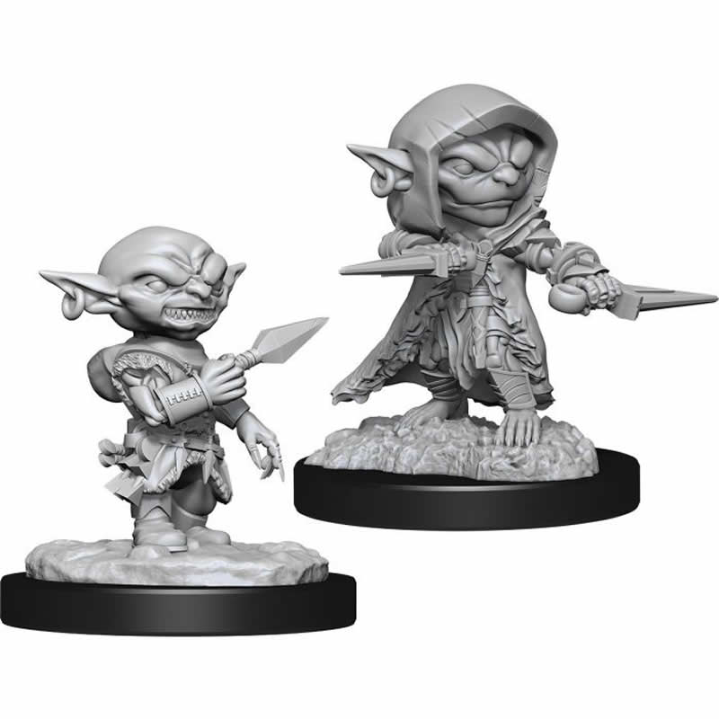 WZK90170 Goblin Rogue Male Miniature Pathfinder Battles Deep Cuts Unpainted Miniatures Main Image