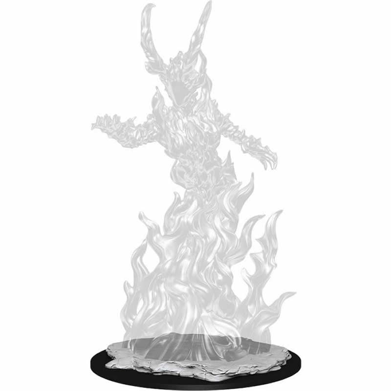 WZK90173 Huge Fire Elemental Lord Miniature Pathfinder Battles Deep Cuts Unpainted Miniatures Main Image