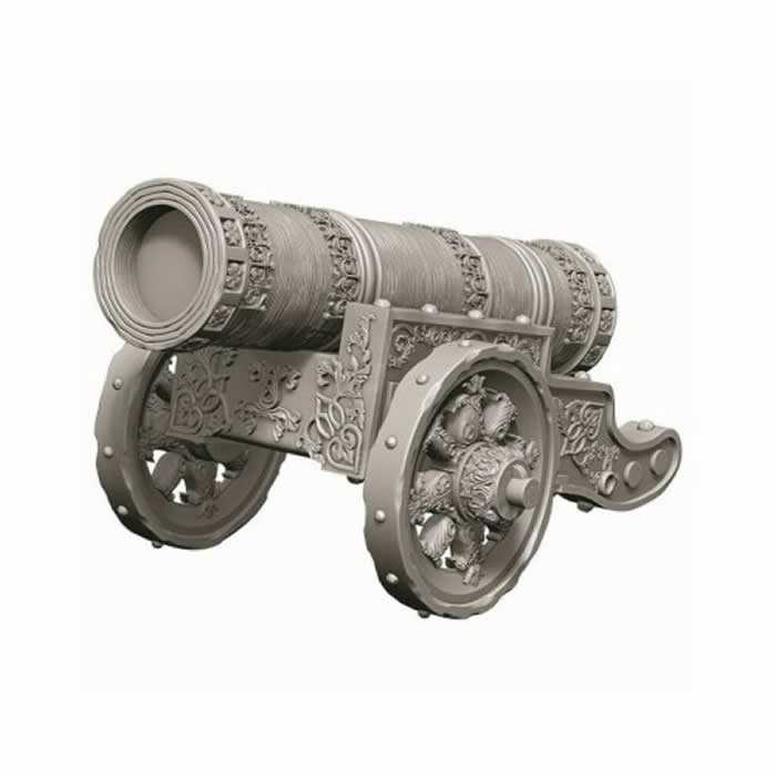 WZK90199 Large Cannon Miniature Accessories Deep Cuts Unpainted Miniatures Main Image