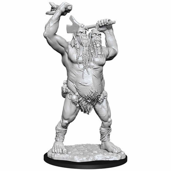 WZK90214 Ettin Nozurs Marvelous Miniatures D&D Unpainted Miniatures Main Image