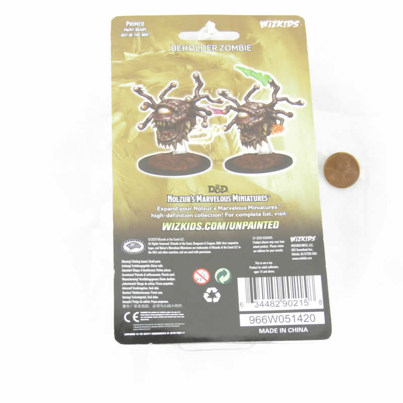 WZK90215 Beholder Zombie Nozurs Marvelous Miniatures D&D Unpainted Miniatures