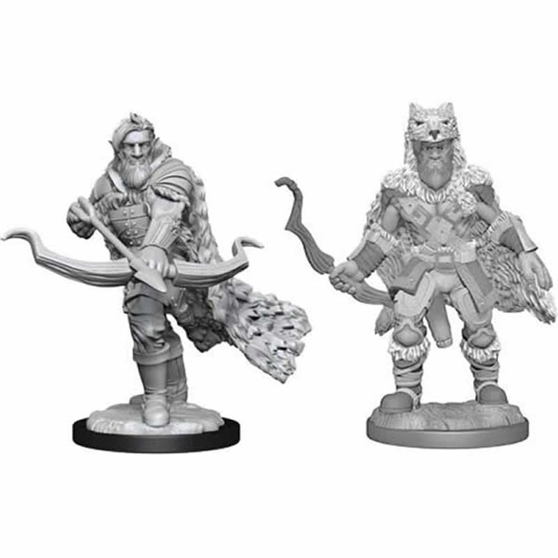 WZK90227 Firbolg Ranger Male Nozurs Marvelous Miniatures D&D Unpainted Miniatures Main Image