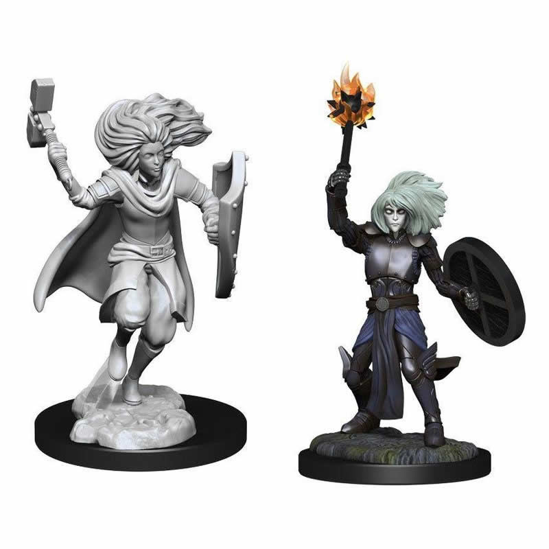 WZK90237 Changeling Cleric Male Nozurs Marvelous Miniatures D&D Unpainted Miniatures Main Image