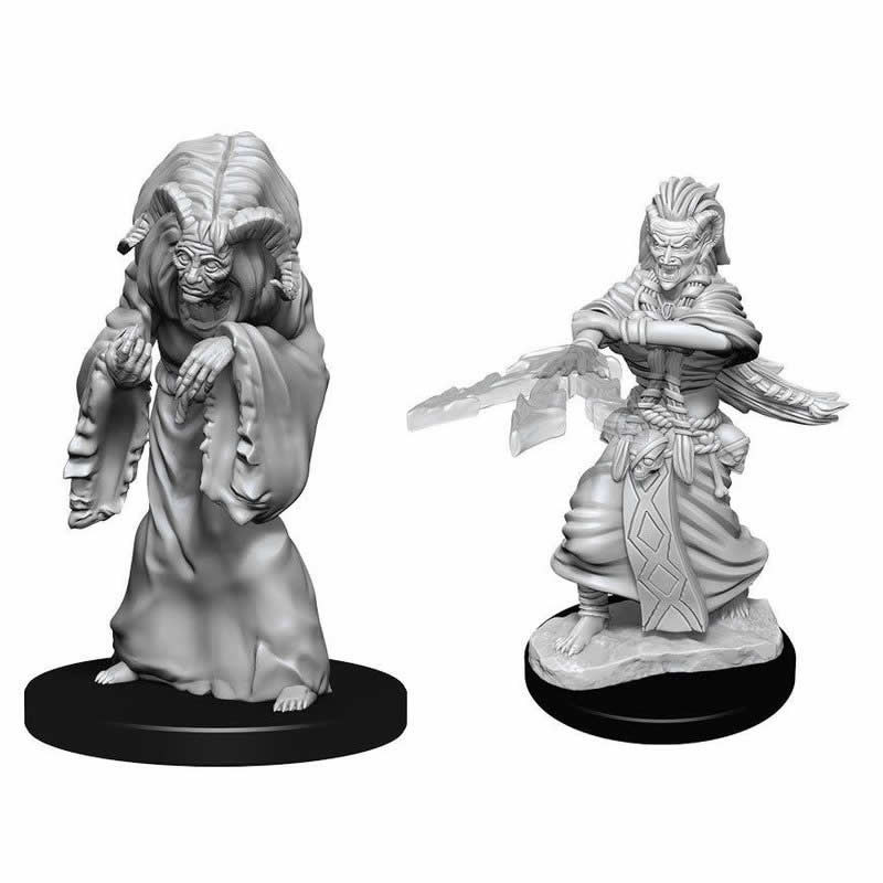 WZK90239 Night Hag And Dusk Hag Nozurs Marvelous Miniatures D&D Unpainted Miniatures Main Image