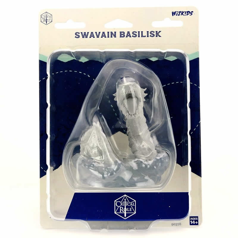 WZK90378 Swavian Basilisk Unpainted Miniatures Critical Role Series Figures Main Image