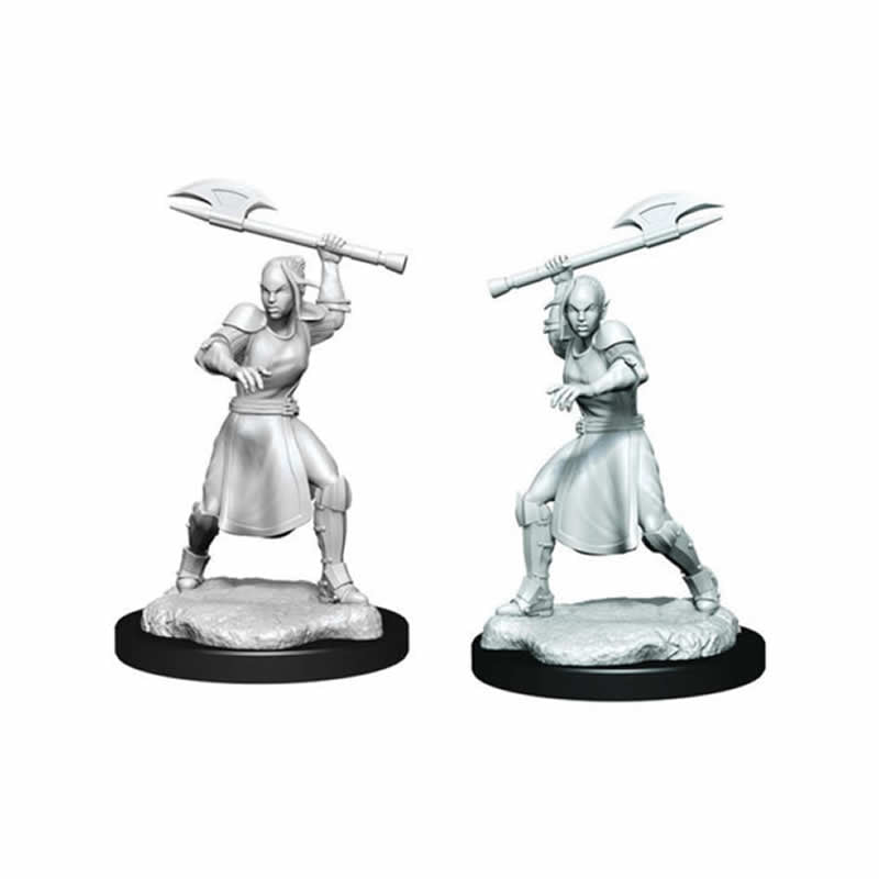 WZK90379 Half-elf Echo Knight and Echo Unpainted Miniatures Critical Role Series Figures 3rd Image