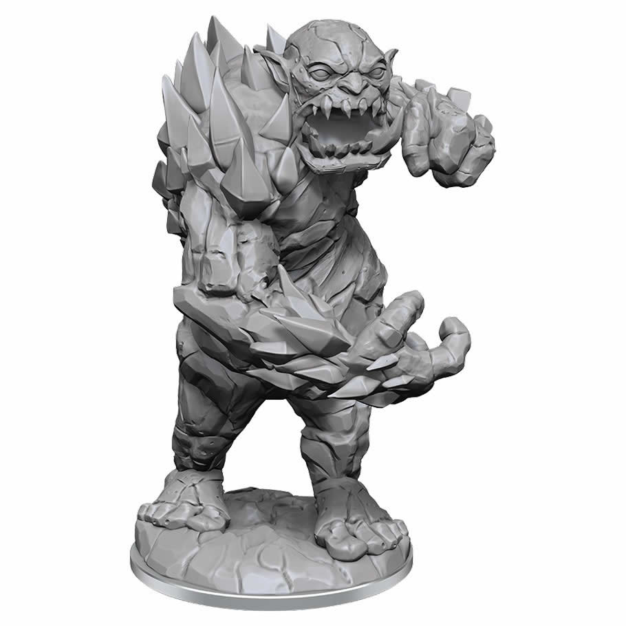 WZK90499 Cavern Troll Miniature Figure Pathfinder Battles Deep Cuts Unpainted Miniatures