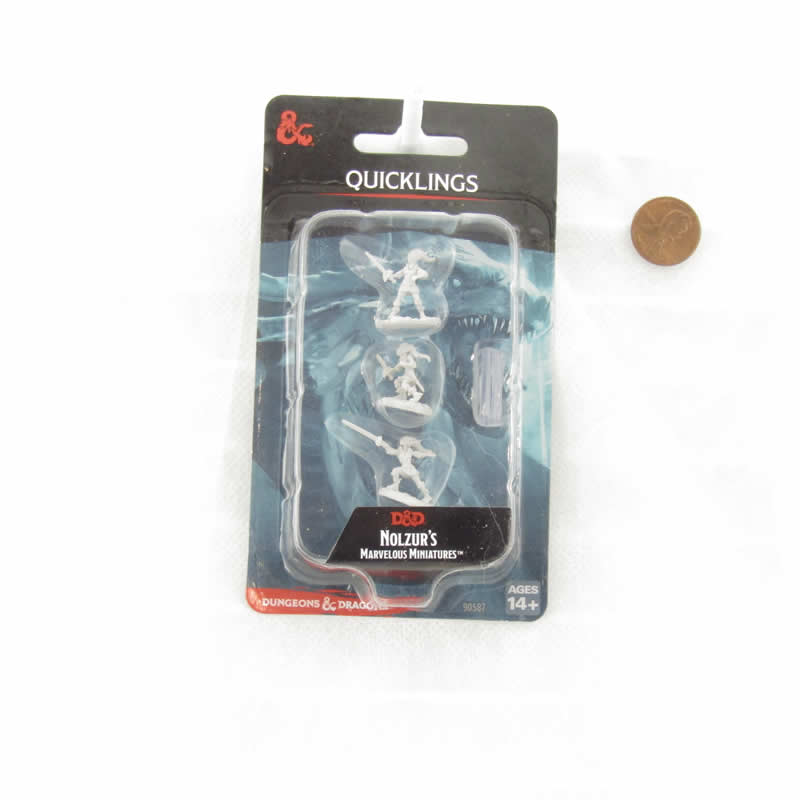 WZK90587 Quicklings Nozurs Marvelous Miniatures D&D Unpainted Miniatures
