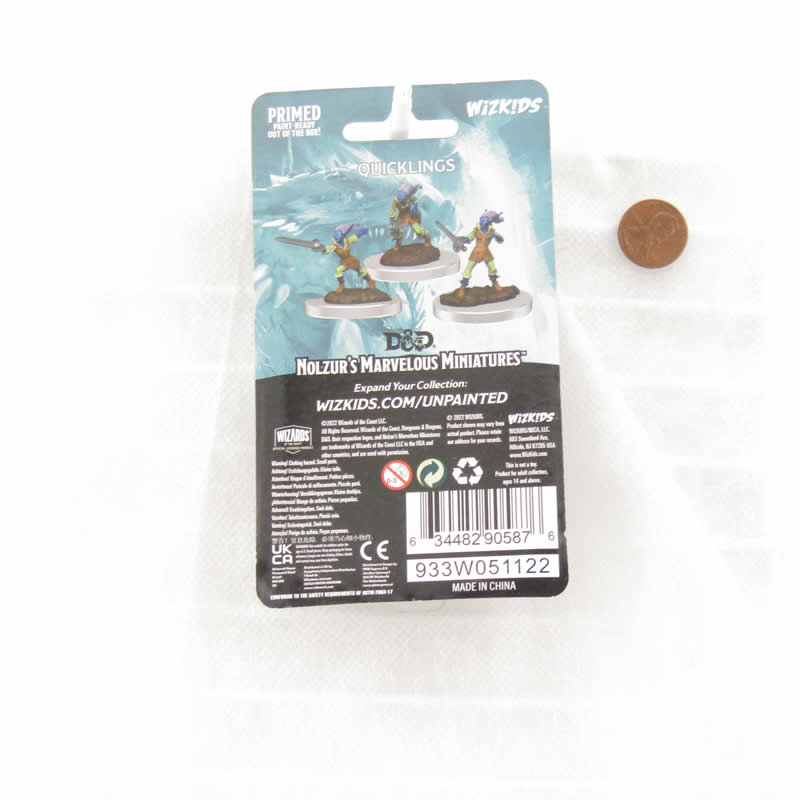 WZK90587 Quicklings Nozurs Marvelous Miniatures D&D Unpainted Miniatures