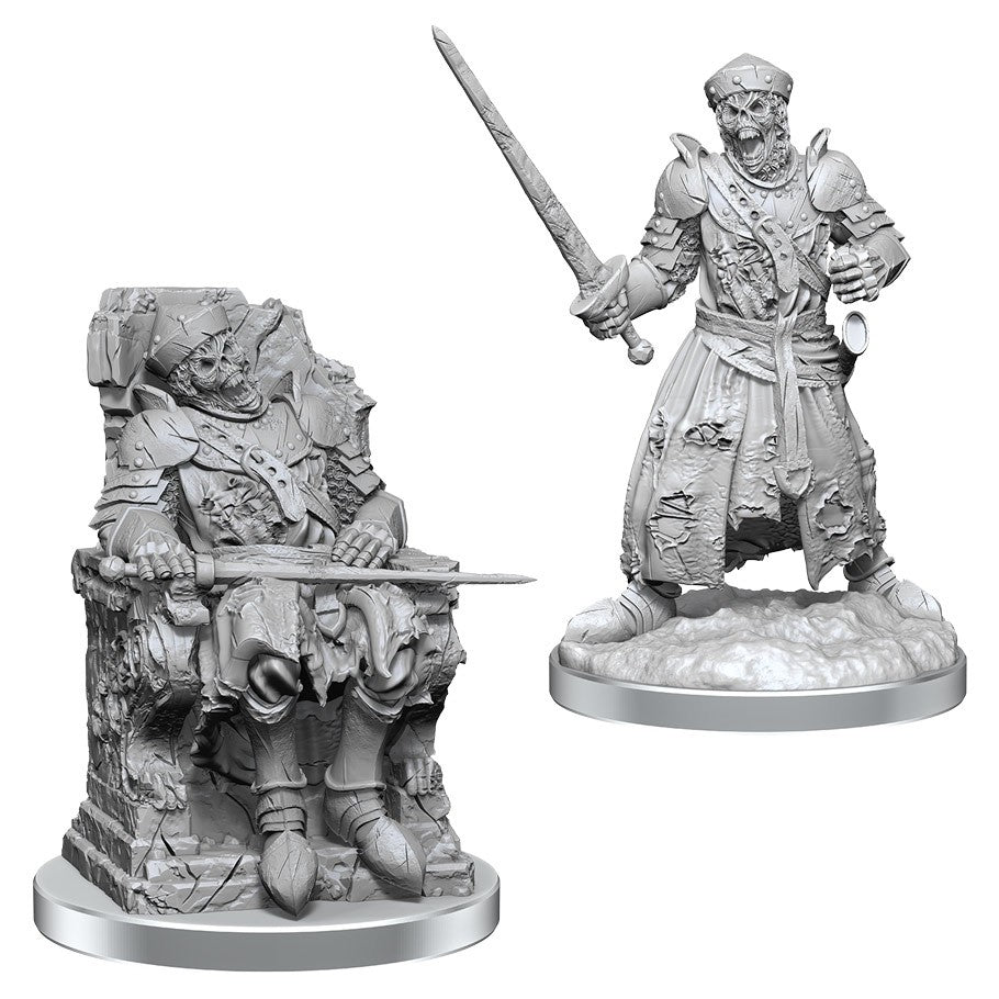 WZK90591 Dead Warlord Miniature Figure WizKids Deep Cuts Unpainted Miniatures