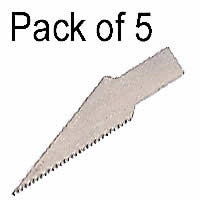 ZON39-925 Zona Replacement Hobby Blades Number 33, Tube of 5 Main Image